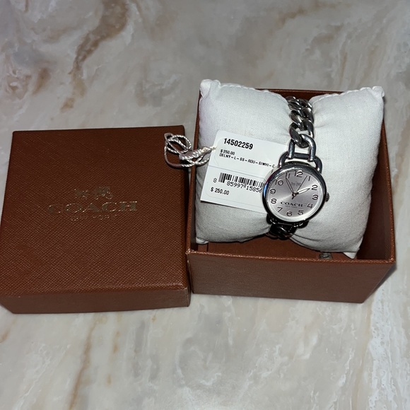 Coach Silver Watch - Picture 2 of 3